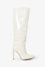 Paris Texas White Patent Leather Knee High Boots Size 39