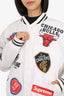 Supreme x Nike 2018 White NBA Teams Warm-Up Jacket Size M
