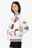 Supreme x Nike 2018 White NBA Teams Warm-Up Jacket Size M