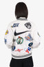 Supreme x Nike 2018 White NBA Teams Warm-Up Jacket Size M
