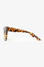 Dita Brown Tortoiseshell Frame Cat-eye Sunglasses