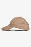 Celine Taupe/White Triomphe Baseball Hat Size L