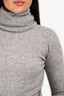 The Row Grey Cashmere/Silk Turtle Neck Sweater Est. Size XS