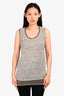 Rag & Bone Grey/Brown Alpaca Double Layers Top Size XS