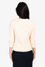 3.1 Phillip Lim Cream Wool Removable Lapel Blazer Size 0