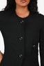 Marni Black Wool/Silk Coat Size 36