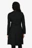 Marni Black Wool/Silk Coat Size 36