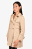 Gucci 2008 Beige Double Breasted  Trench Coat Size 38