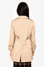 Gucci 2008 Beige Double Breasted  Trench Coat Size 38