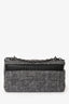 Christian Dior 2022 Grey Tweed Medium Caro Bag