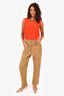 Isabel Marant Etoile Khaki Big Pocket Trouser Size 36