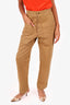 Isabel Marant Etoile Khaki Big Pocket Trouser Size 36