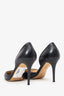 Jimmy Choo Black Leather D'Orsay Pumps Size 36