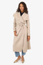 Mackage Beige Wool Mai Belted Coat Size XS