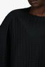 Pleats Please Issey Miyake Black Pleated Top Size 3