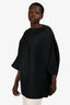 Pleats Please Issey Miyake Black Pleated Top Size 3