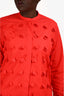 Ports Shirts 1961 Red Detailed Button Up Shirt Size 42