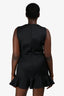 Valentino Black Wool Dress Size 10