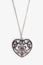 Tiffany & Co. Sterling Silver Enchant Heart Necklace