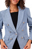 Veronica Beard Light Blue Denim Blazer Size 6