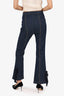 Cinq A Sept Blue Denim Bow Cuff Jeans Size 0