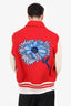 Louis Vuitton x Yayoi Kusama Psychedelic Flower Embroidered Varsity Jacket Size 54