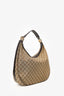 Gucci Beige/Brown GG Canvas Medium GG Twins Hobo