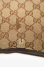 Gucci Beige/Brown GG Canvas Medium GG Twins Hobo