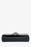 Christian Louboutin Black Leather Rubylou Clutch on Chain