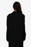 The Row Black Wool Obine Single Breasted Blazer Size XS