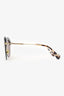 Miu Miu 62MM Rounded Mirrored Sunglasses