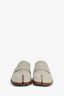 Maison Margiela Beige Linen 'Tabi City' Loafer Size 38