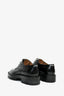 Maison Margiela Black Leather 'Tabi Lace Up Derby' Loafers Size 37