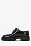 Maison Margiela Black Leather 'Tabi Lace Up Derby' Loafers Size 37
