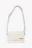 Jacquemus White Leather 'Le Carinu' Bag