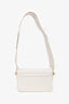 Jacquemus White Leather 'Le Carinu' Bag