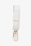 Jacquemus White Leather 'Le Carinu' Bag