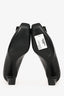 Roger Vivier Black Leather Buckle Detail Square Toe Heels Size 38