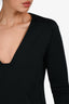 Sportmax Black V-Neck Top Size M