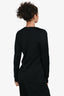 Sportmax Black V-Neck Top Size M