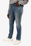 Gucci Light Blue Denim Slim Leg Jeans Size 46 Mens