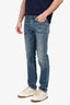 Gucci Light Blue Denim Slim Leg Jeans Size 46 Mens