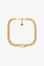 Christian Dior Gold Tone Metal Crystal 30 Montaigne Necklace