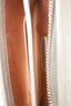Roger Vivier Silver Glitter Buckle Clutch