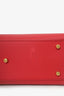 Dolce & Gabbana Red Leather Sicily Bag