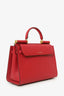 Dolce & Gabbana Red Leather Sicily Bag