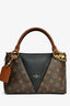 Louis Vuitton 2020 Monogram/Black 'V' Tote BB with Strap