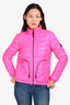 Mackage Hot Pink Down Light Puffer Jacket Size XS