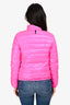 Mackage Hot Pink Down Light Puffer Jacket Size XS