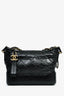 Pre-Loved Chanel™ 2018 Black Lambskin Leather Small Gabrielle Bag